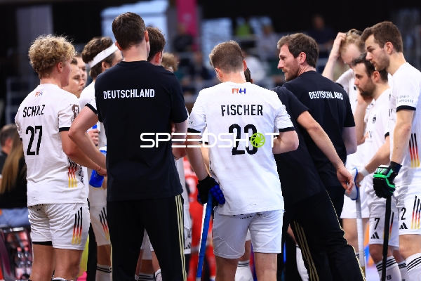 Teamansprache bei Deutschland