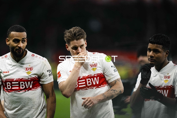 Spieler von VfB Stuttgart in Aktion