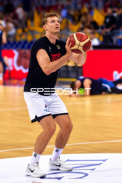 Justus Hollatz (21; Deutschland) beim Wurf