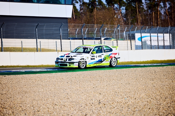 Marco Grimm fährt auf dem Hockenheimring