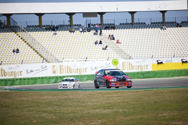 Rennszene in Hockenheim