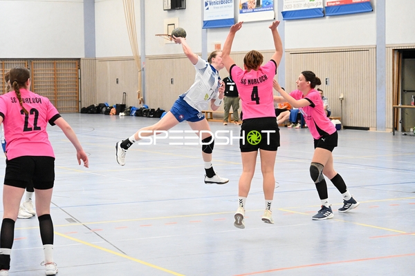 Sprungwurf von Tv Edingen gegen SG Nussloch