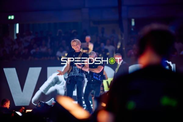 Personen an der Ringside Zone