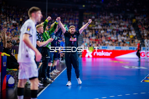 Handball I Herren I Saison 2024-2025 I DHB-Pokal I Halbfinale I Rhein-Neckar Löwen - THW Kiel I 12.04.2025