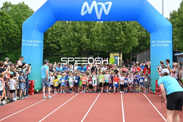 Startaufstellung TVE Sommerlauf Edingen