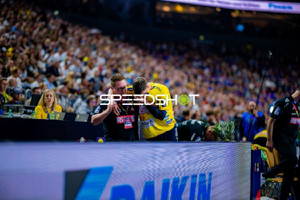 Handball I Herren I Saison 2024-2025 I DHB-Pokal I Halbfinale I Rhein-Neckar Löwen - THW Kiel I 12.04.2025