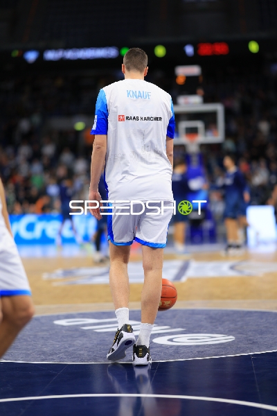 Basketball-Szene mit Frankfurt Skyliners