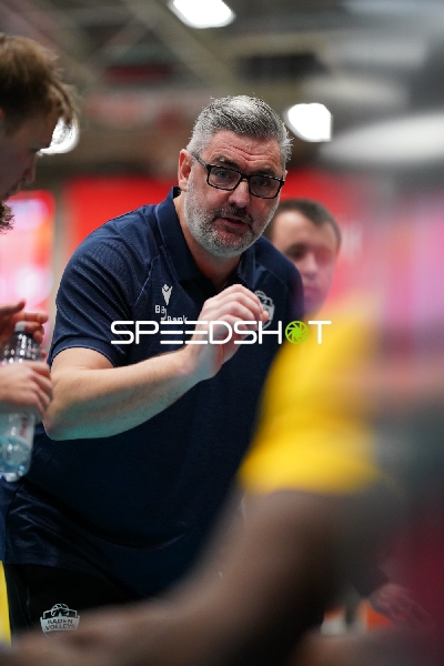 Coachansprache bei Spielpause