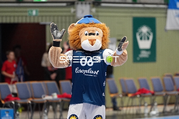 Maskottchen von Bergischer HC mit Nummer 06