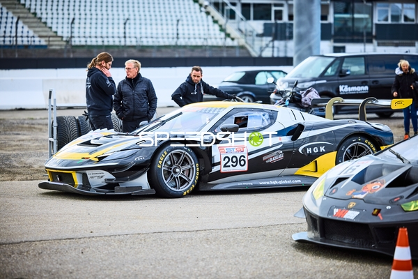 Rennvorbereitung am Hockenheimring