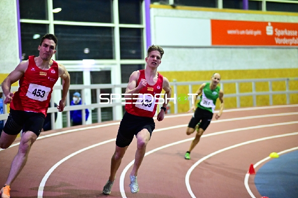 Sprintduell mit Wollgast Dennis (453; LG Rhein-Wied) und Jacobi Paul (439; LG Rhein-Wied)
