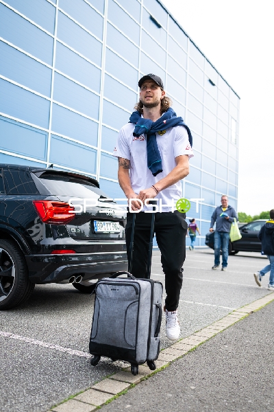 Spieler bereitet sich vor