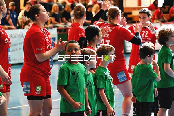 Applaus vor dem Spiel