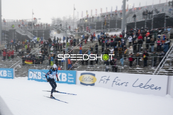 Sprint der Männer mit Viktor BRANDT (57; Biathlon Männer)
