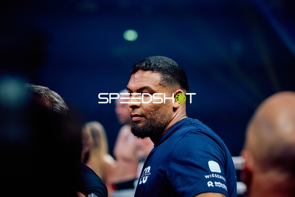 Boxer Schwergewicht in Ringside Zone