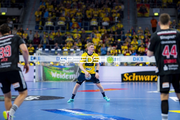 Haukur Thrastarson (25; Rhein Neckar Löwen) in Aktion