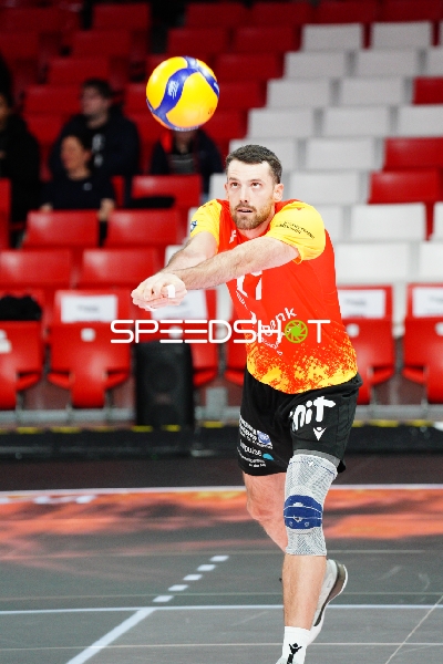 Jonathan Downs (17; BADEN VOLLEYS SSC Karlsruhe) in Aktion
