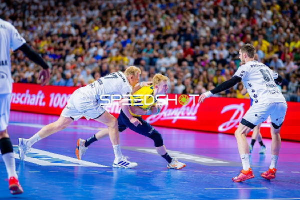 Handball I Herren I Saison 2024-2025 I DHB-Pokal I Halbfinale I Rhein-Neckar Löwen - THW Kiel I 12.04.2025