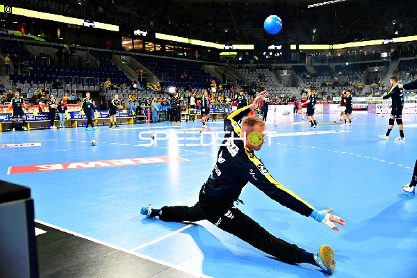 David Späth (29; Rhein Neckar Löwen) in Aktion