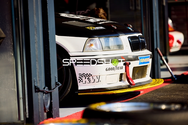 BMW beim Boxenstopp in Hockenheim