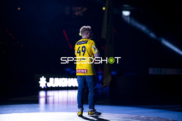 Spieler Kevin Gerwin (49; Rhein Neckar Löwen) im Spotlight
