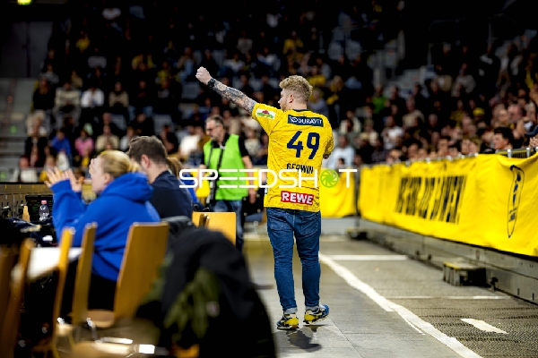 Moderation von Kevin Gerwin (49; Rhein Neckar Löwen)