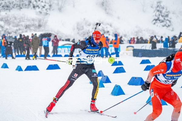 Biathleten in Aktion in Oberhof
