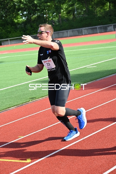 Läufer auf der Bahn