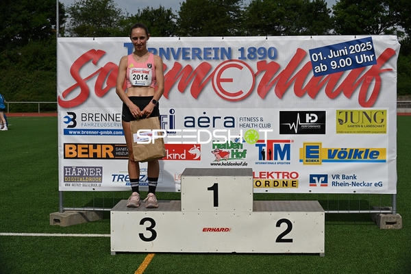 TVE Sommerlauf Edingen 2025 Podium
