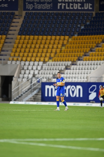 Spielerin auf dem Feld