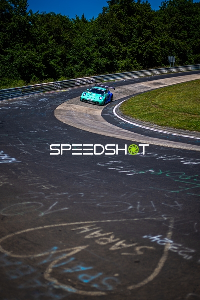 Rennfahrzeug auf der Nordschleife