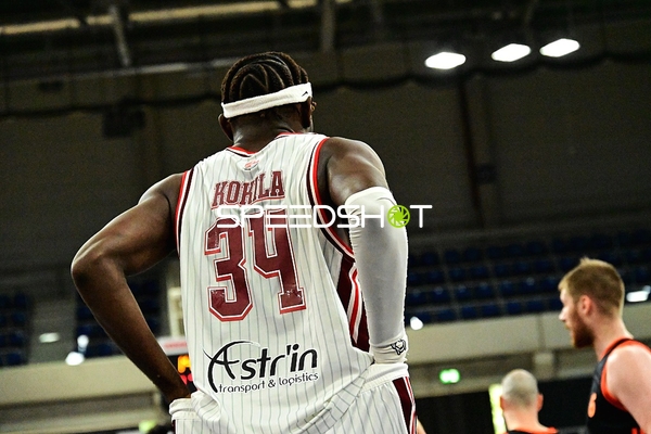 Kevin Kokila (34; JL Bourg Basket) auf dem Court