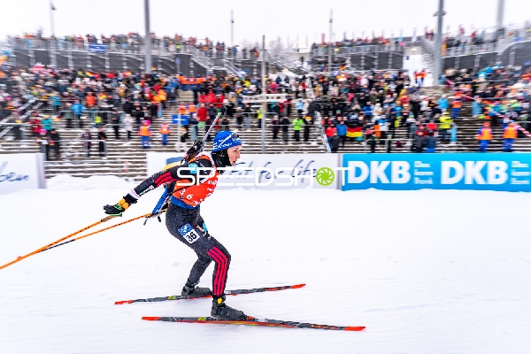 Biathlon, BMW IBU WORLD CUP BIATHLON, Sprint Frauen 7,5 km, Oberhof, Deutschland, PREUSS Franziska #36 GER