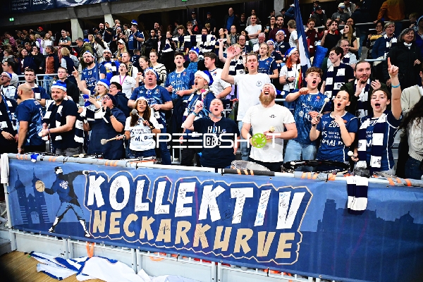 Fan-Szene in der Kollektiv Neckarkurve