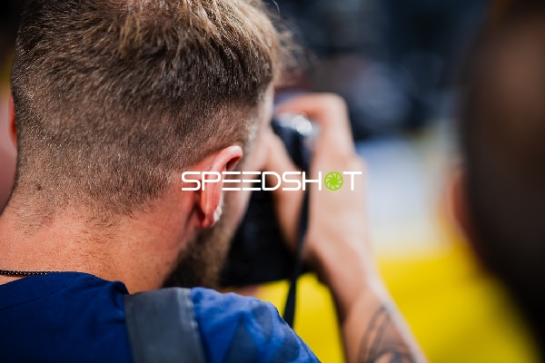 Spieler positionieren sich