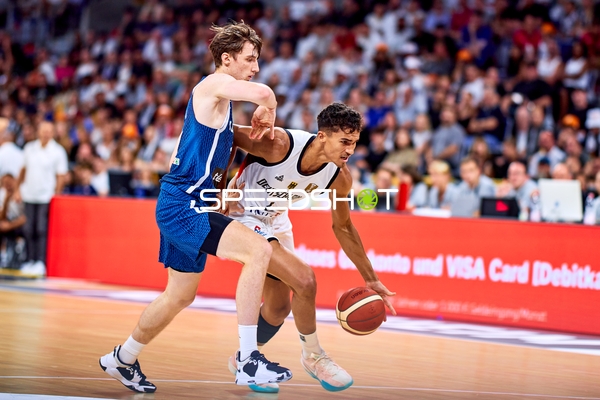 Duell Tristan da Silva (5; Deutschland) vs Mark Padjen (4; Slowenien)