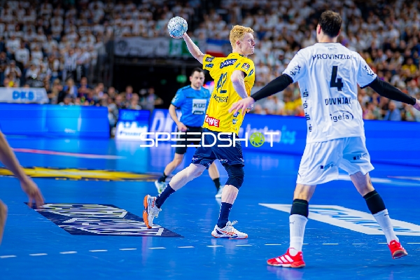 Handball I Herren I Saison 2024-2025 I DHB-Pokal I Halbfinale I Rhein-Neckar Löwen - THW Kiel I 12.04.2025