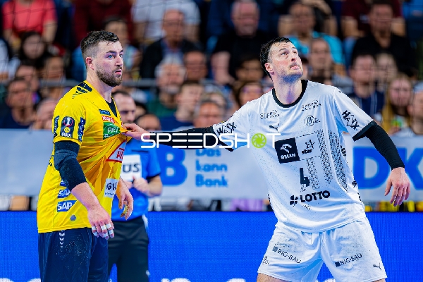 Handball I Herren I Saison 2024-2025 I DHB-Pokal I Halbfinale I Rhein-Neckar Löwen - THW Kiel I 12.04.2025