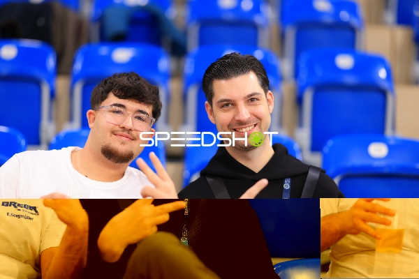 Fan-Szene in der Arena