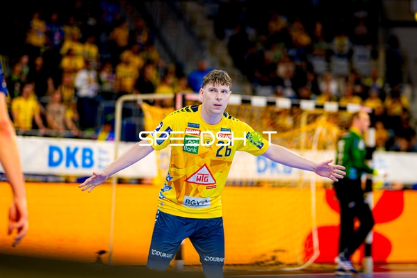 Abwehrstellung Niklas Michalski (26;Rhein Neckar Löwen)