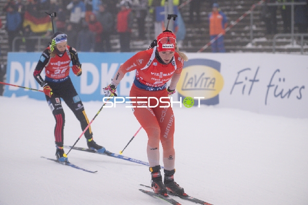 Sprint der Frauen in Oberhof