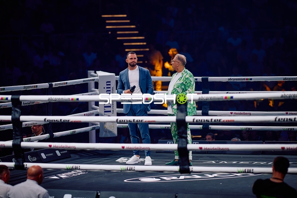 Ringside Zone Boxevent im SNP Dome Heidelberg