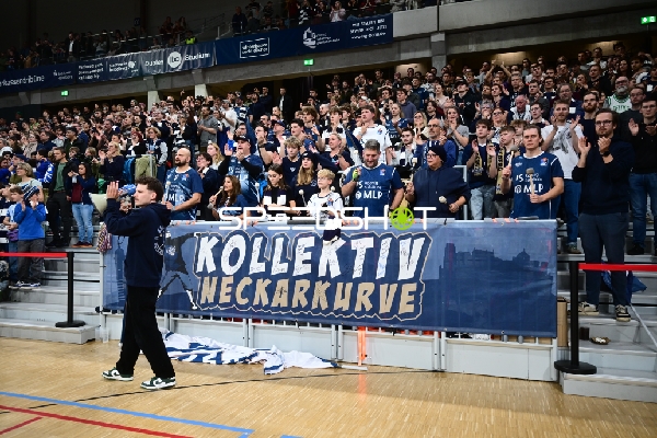 Basketball Champions League Fans in der Halle