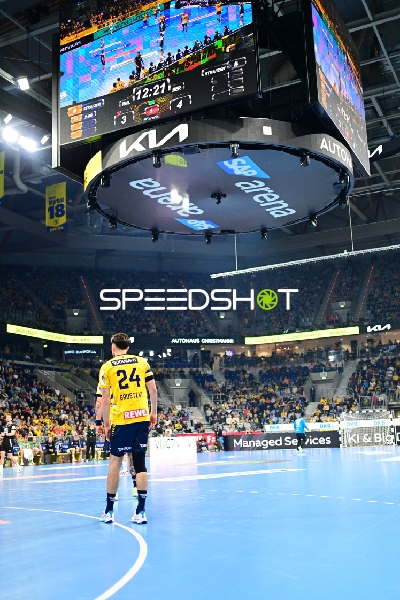 Patrick Groetzki (24; Rhein Neckar Löwen) auf dem Spielfeld