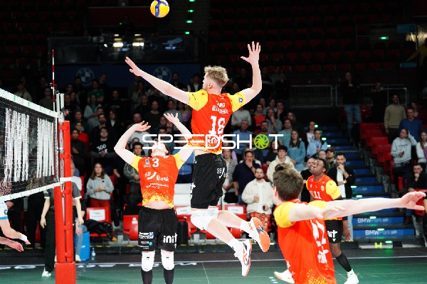 Spielszene Volleyball