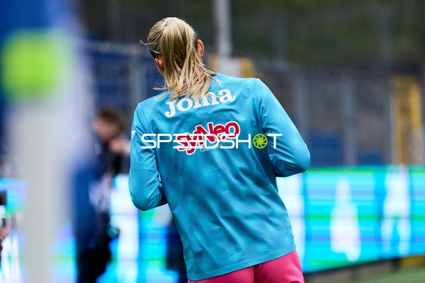 Torwart beim Aufwärmen