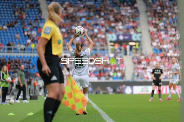 Einwurf an der Seitenlinie