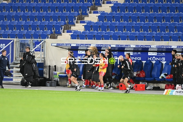 Jubel an der Seitenlinie