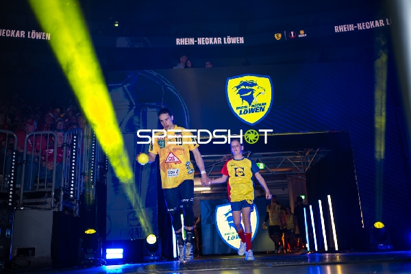 Handball I Herren I Saison 2024-2025 I DHB-Pokal I Halbfinale I Rhein-Neckar Löwen - THW Kiel I 12.04.2025