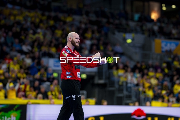 Mike Jensen (20; Rhein Neckar Löwen) in Aktion